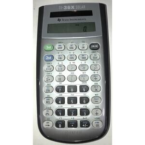 Calculator Scientific Texas Instruments TI-36X Solar Works *No Cover*